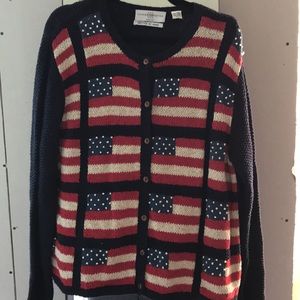 Marisa Christina Vintage USA Sweater “mom sweater”